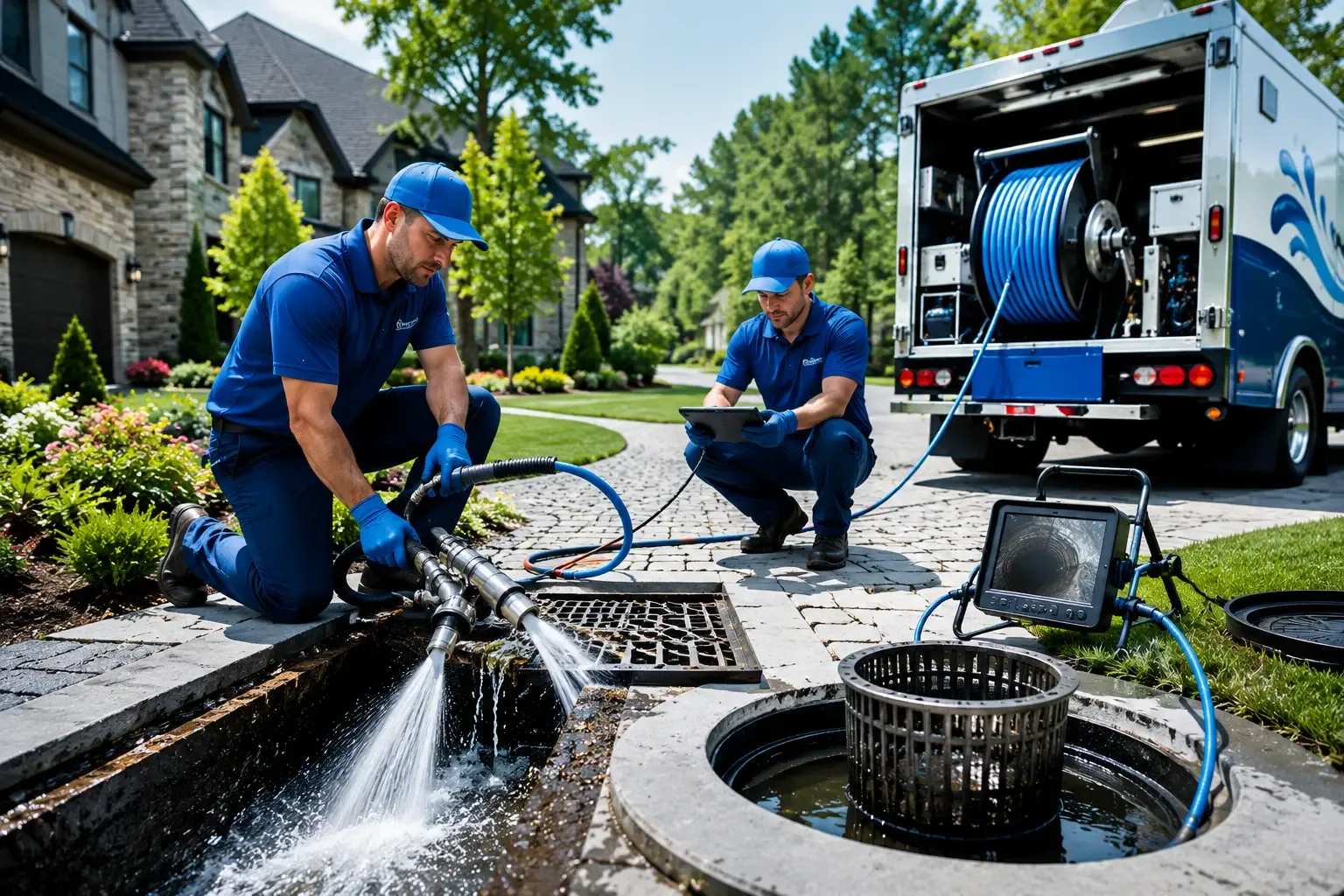 Local outdoor drain cleaning professionals in Sandy Ridge, PA